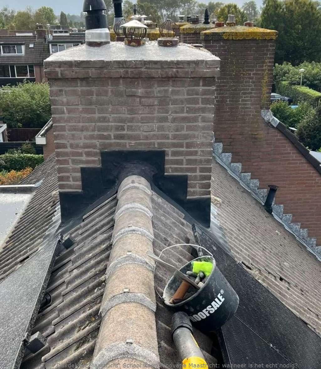 Schoorsteen Renovatie Maastricht 1